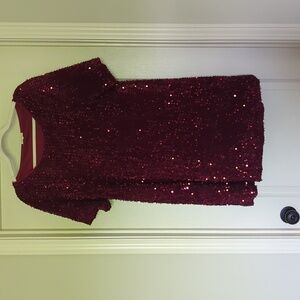 Loose Sequins Party Dress